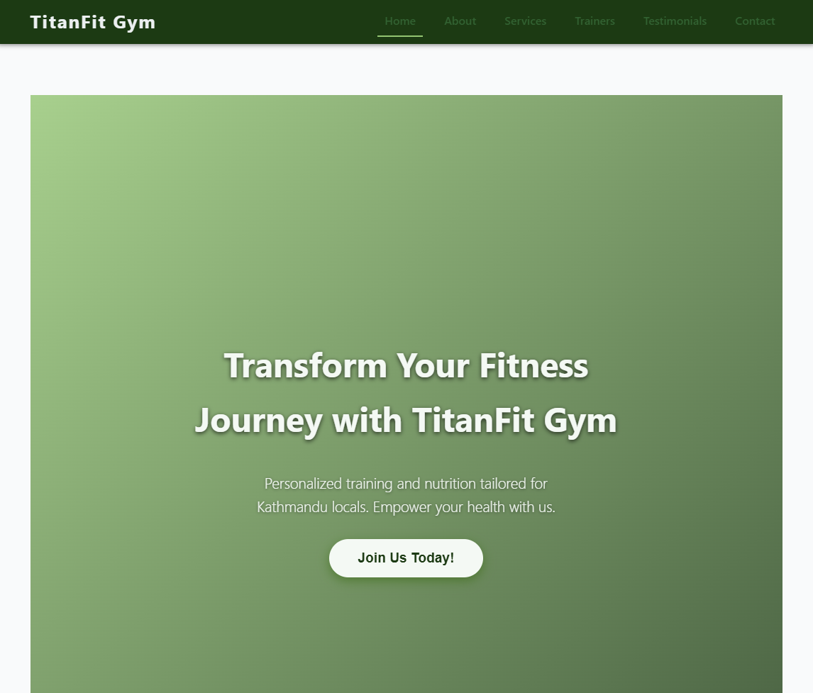 Gym Desktop screenshot